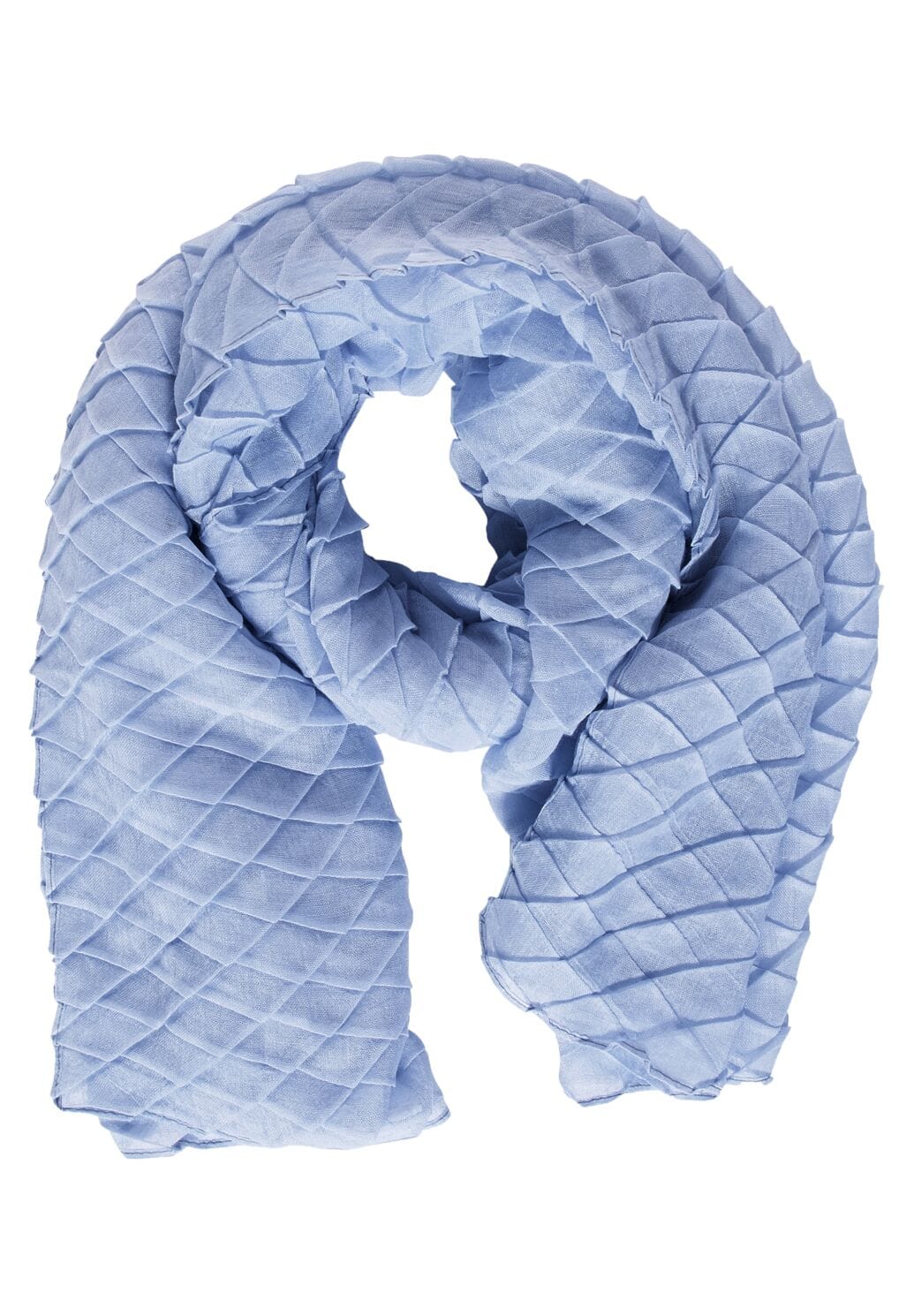 A571634 Solid Pliss?e Scarf - Dames